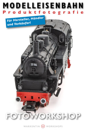 Modelleisenbahn-Produktfotografie