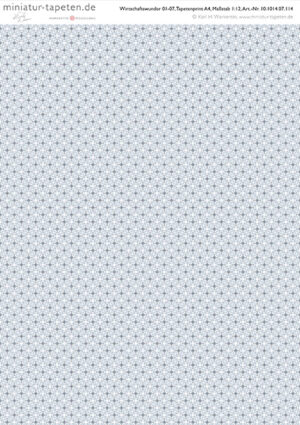 Miniatur-Tapete Wirtschaftswunder 01